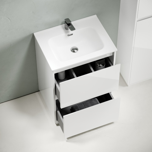 Тумба под раковину Sancos Libra Floor LB60FW 59х45х84 напольная - фото 5